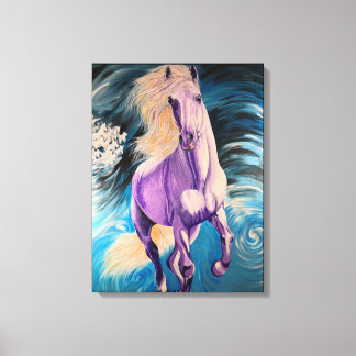 Jesus Vita häst-avslöjande 19:11 Canvastryck