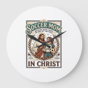 Jesus Volleyboll Softboll Fotboll Vintage Tröja Ch Stor Klocka