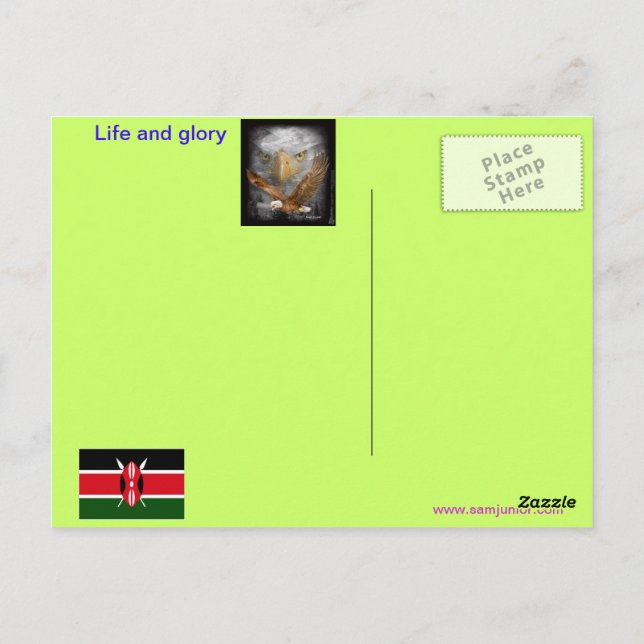 Jesus Vykort (Baksida)