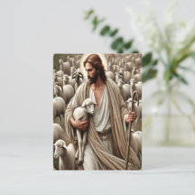 Jesus Walking bland hans lås