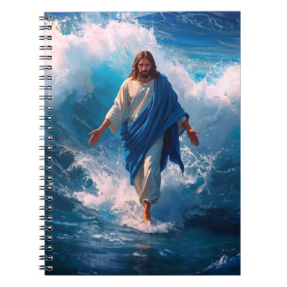 Jesus Walks på Vatten anteckningsböcker, fodrade s Anteckningsbok