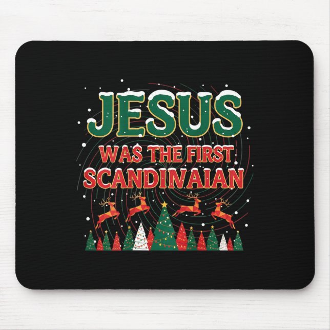 Jesus Was The First Ecrow Ugly Sweater Style  Musmatta (Framsidan)