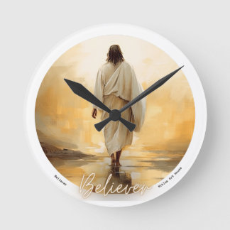 Jesus Watch, Bible, Wall Clock, Christianity Rund Klocka