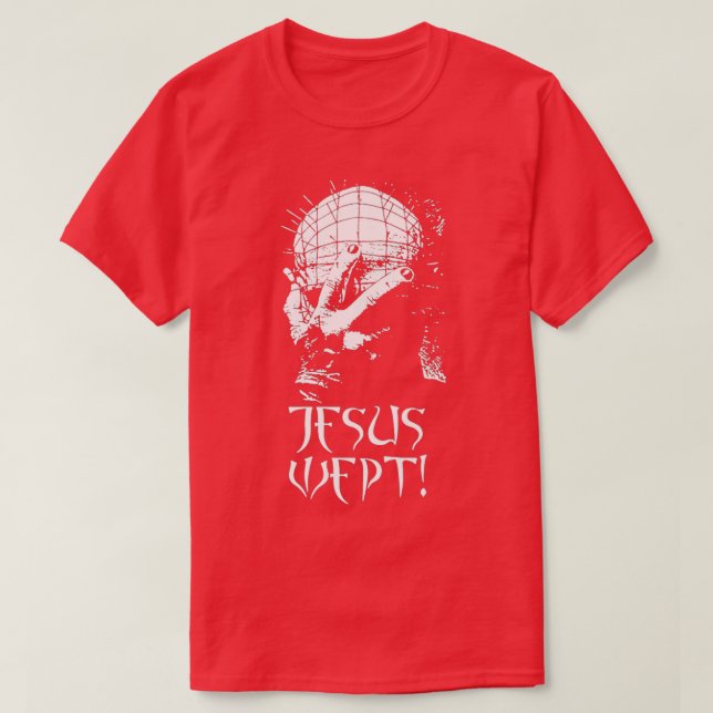 JESUS WEPT 2 T SHIRT (Design framsida)