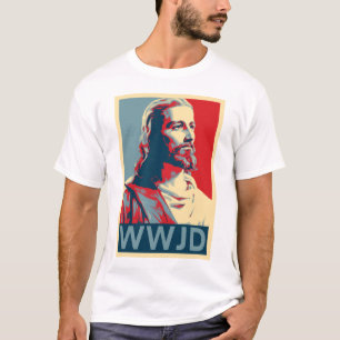 Jesus -- WWJD T Shirt