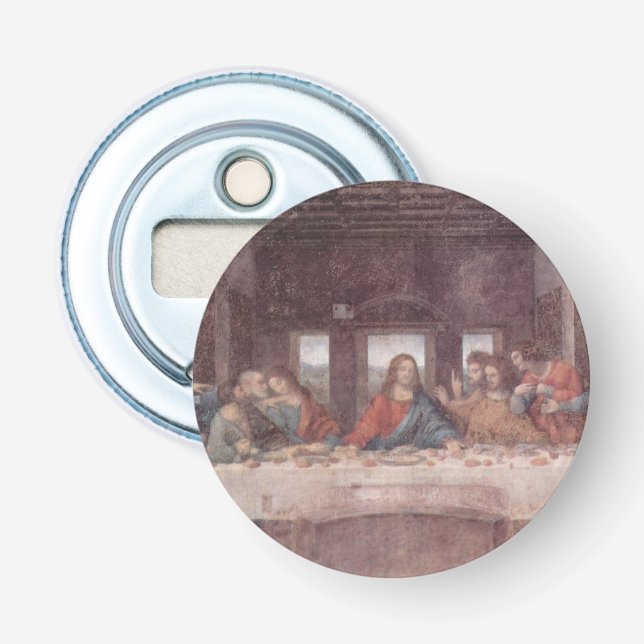 Jesus "Yeshua" Nattvarden, Leonardo da Vinci Flasköppnare (Framsidan)