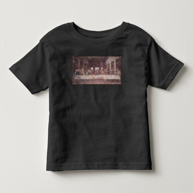 Jesus "Yeshua" Nattvarden, Leonardo da Vinci T Shirt (Framsida)