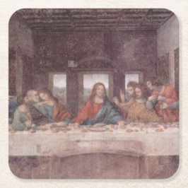 Jesus "Yeshua" Nattvarden, Leonardo da Vinci Underlägg Papper Kvadrat