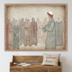 Jesusbarnet i templet_ Luk 2_41-52 _ Skrift Poster