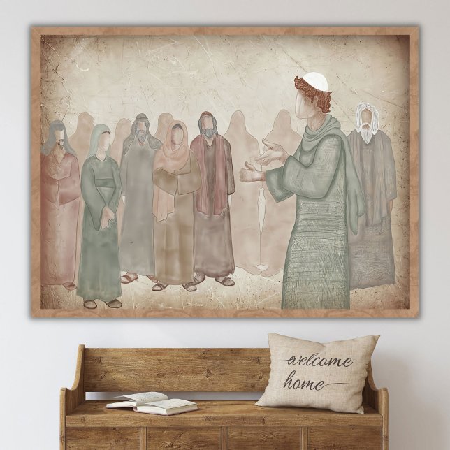 Jesusbarnet i templet_ Luk 2_41-52 _ Skrift Poster (Skapare uppladdad)