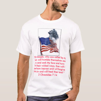 jesusflag ", om mitt folk, som kallas av mitt… tee