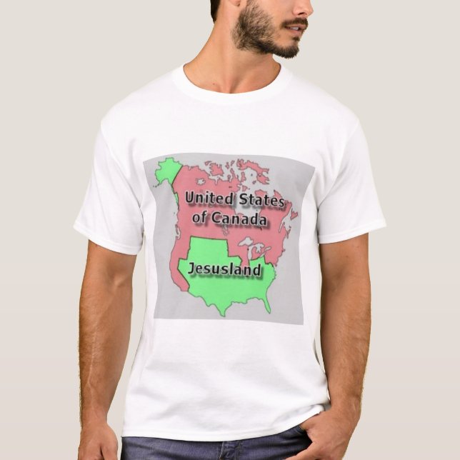jesusland t-shirt (Framsida)