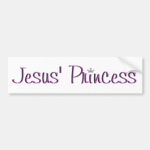 Jesuss Princess-lilor Bildekal