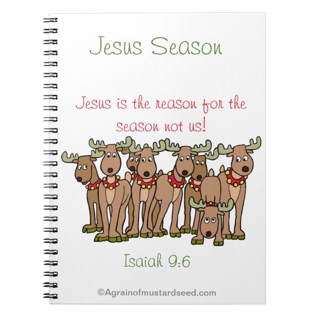 Jesussäsong Anteckningsbok (Framsidan)
