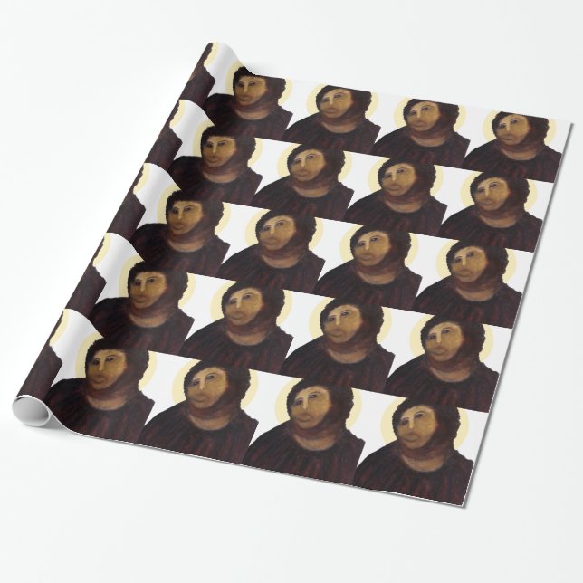 jesuzmålning presentpapper (Utrullad)