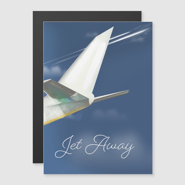 Jet Away-resemal (Fram/baksida)