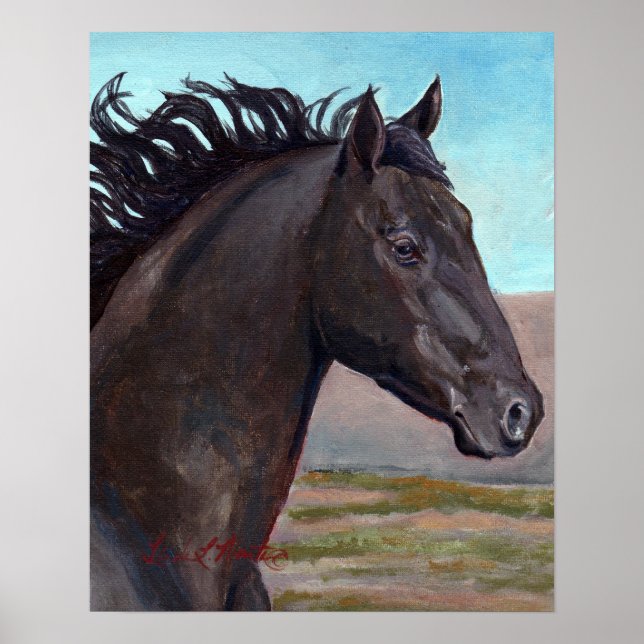 Jet: Band Stallion of Sand Tvätta Basin Poster (Framsidan)