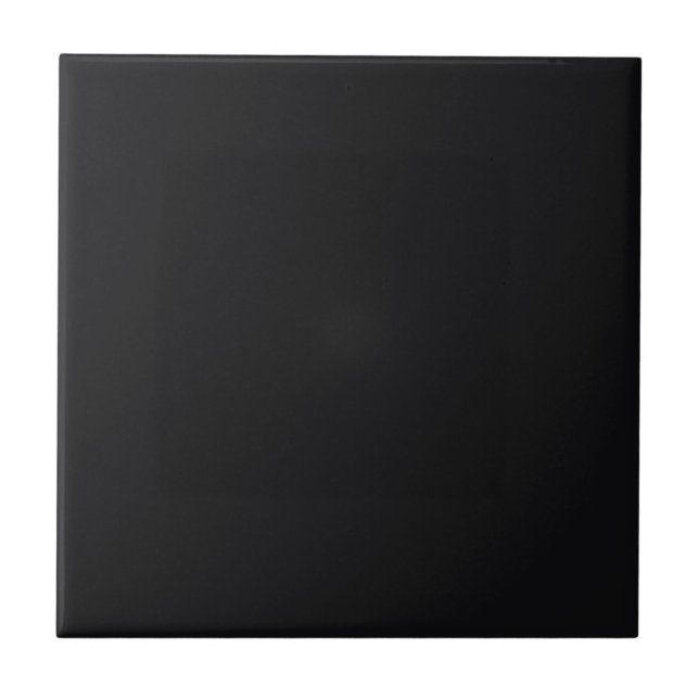 Jet Black Enfärgad Kakelplatta (Framsidan)