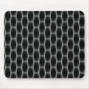 Jet Black Metallic Rosett band Mousepad Musmatta