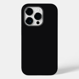 Jet Black Solid Färg
