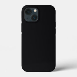 Jet Black Solid Färg