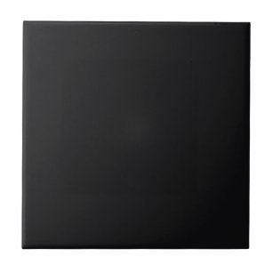 Jet Black Solid Färg Kakelplatta