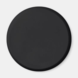Jet Black Solid Färg Magnet