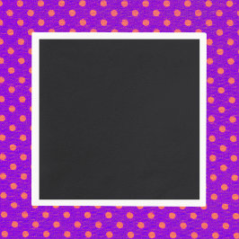 Jet Black Solid Färg Pappersservett