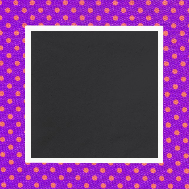 Jet Black Solid Färg Pappersservett (Skapare uppladdad)