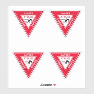 Jet Blast Klistermärken