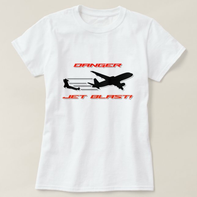Jet Blast T-Shirt (Design framsida)