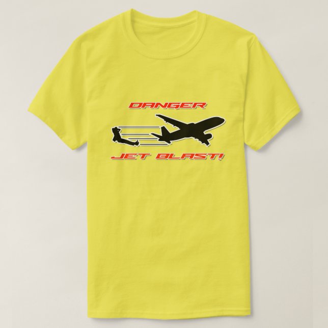 Jet Blast T-Shirt (Design framsida)