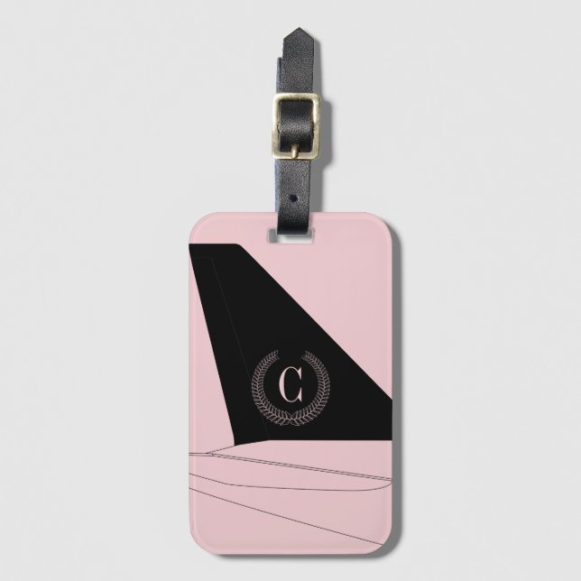 Jet-bokstav Bagagebricka (Framsida vertikal)