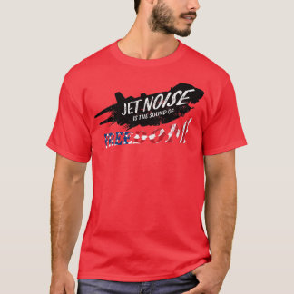 Jet buller är ljud i frihet F14 Tomcat Ameri T Shirt
