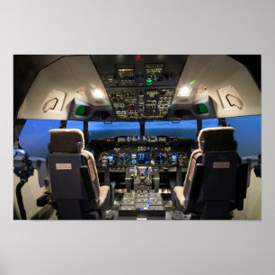 Jet-cockpit Poster