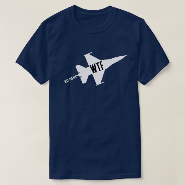 Jet Fighter-flygplan,Simple,Aviation,Witty,Lustigt T Shirt (Design framsida)
