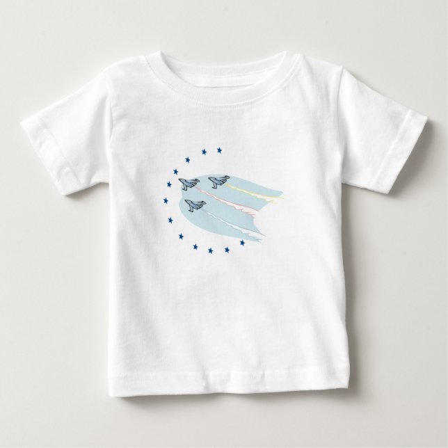 Jet flyger till veterandagen - t-shirt (Framsida)