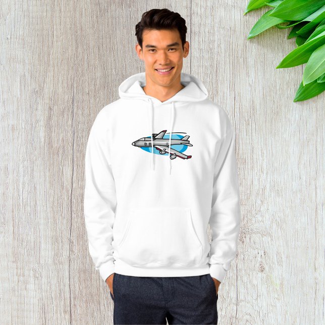 Jet Flygplan Manar Hoodie (Skapare uppladdad)