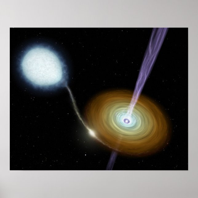 Jet för utskjutning av material poster (Framsidan)