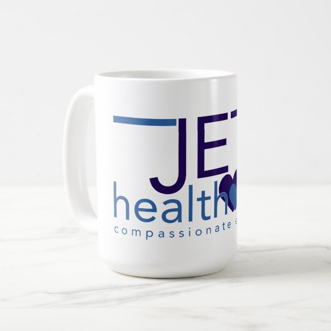 JET Healthcare-mugg Kaffemugg (Framsida vänster)