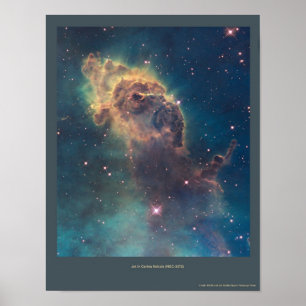 Jet i Carina nebula (NGC 3372) Poster