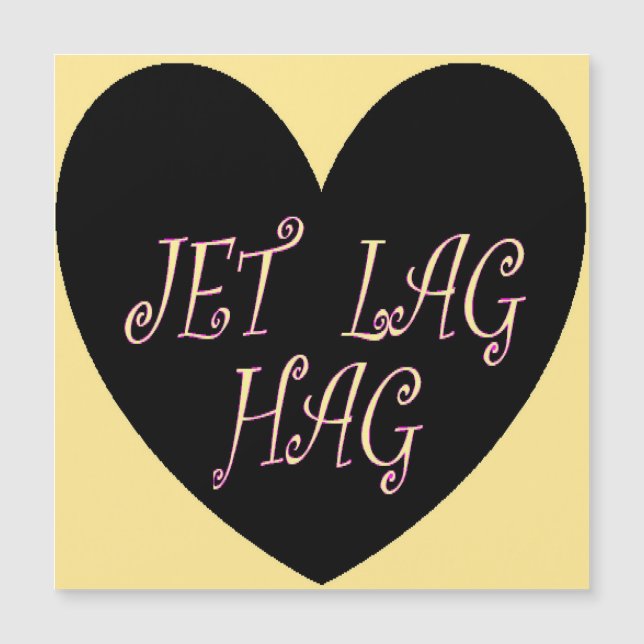JET LAG HAG TRAVEL DESIGN (Framsida)