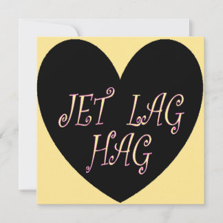 JET LAG HAG TRAVEL DESIGN KORT