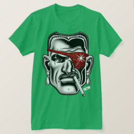 Jet Latex™/Bruten näsa/Grön T Shirt