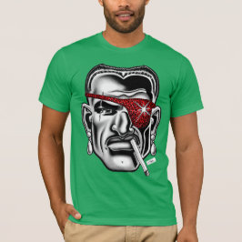 Jet Latex™/Bruten näsa/Grön T Shirt