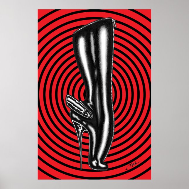 Jet Latex™/Jet Boot Poster (Framsidan)