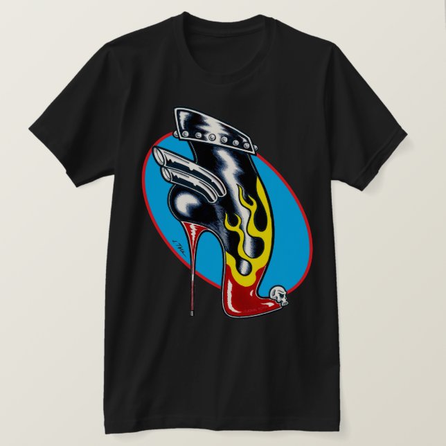 Jet Latex™/Jet Boot T Shirt (Design framsida)