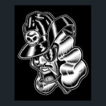 Jet Latex™/Rymd Cowboy Poster<br><div class="desc">Tecknad och designad exklusivt för Rubber Rocket Comics™ av John Toth.</div>