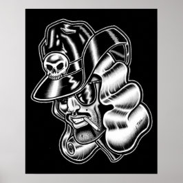 Jet Latex™/Rymd Cowboy Poster