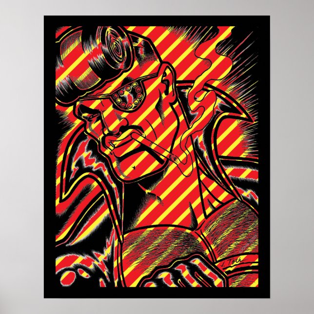 Jet Latex™/Vid ratten Poster (Framsidan)